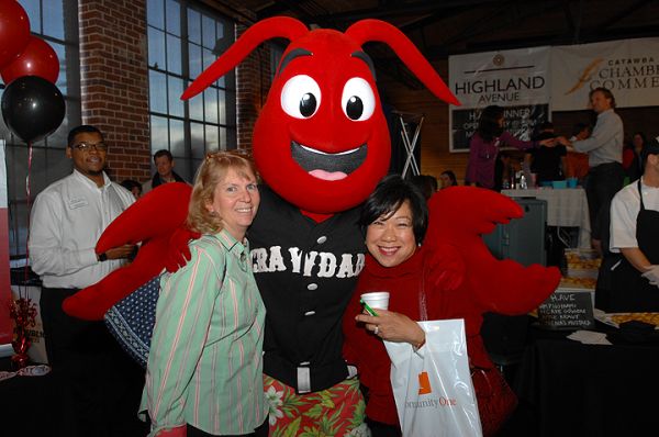 Conrad the Crawdad in Hickory NC