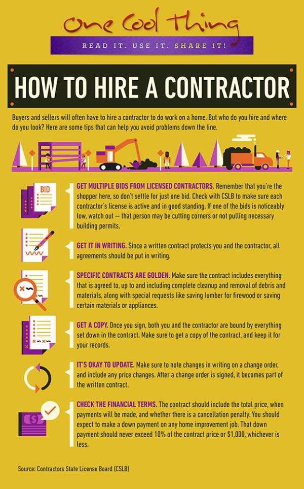 How to hire a contractor