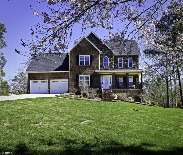 Front of Home in Crystal Falls Hickory NC